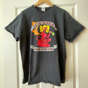 Casa Diablo Vegan Strip Club T-shirt
